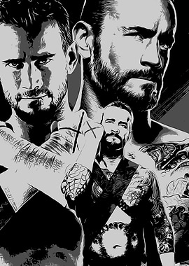 WWE Wrestlers Portrait
