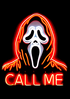 Ghostface Neon Sign