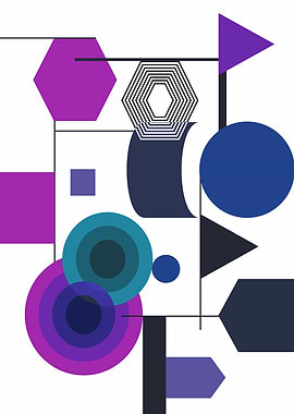 Abstract Geometric Art