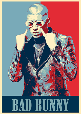 Bad Bunny Poster