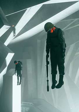 Soldiers in Abstract Space