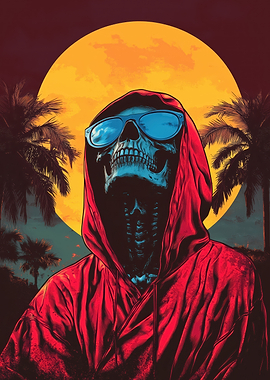 Skeleton in Sunglasses