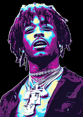 Lil Uzi Vert Pop Art Portrait