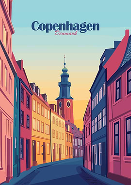 Copenhagen Street Scene