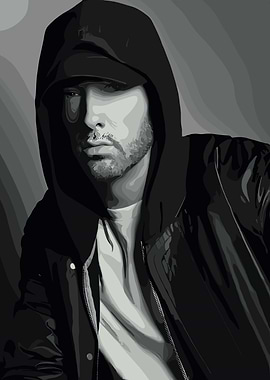 Eminem Digital Portrait