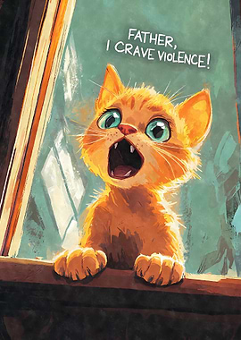 Kitten Craves Violence Meme