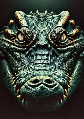 Crocodile Close-Up