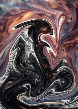 Abstract Galaxy Swirl