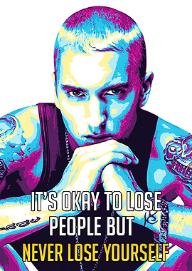 Eminem Quote Poster