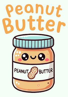 Cute Peanut Butter Jar