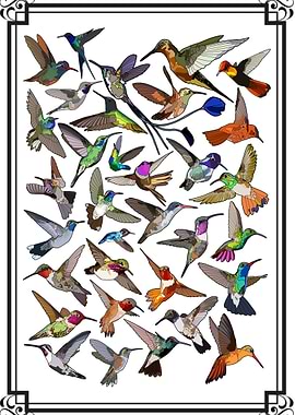 Hummingbirds of the World Collection