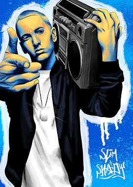 Eminem ‘SLIM SHADY’ Portrait