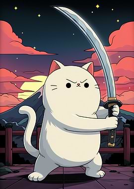 Samurai Cat
