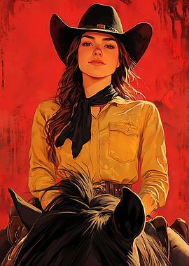 Cowgirl Portrait
