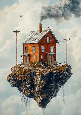 Floating House of the storks