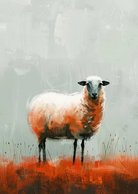 Sheep in a Field