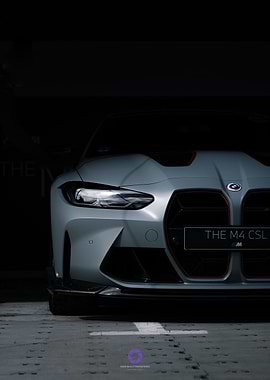 BMW M4 CSL Front View