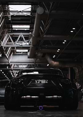 Black Subaru BRZ