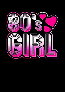 80's Girl Graphic