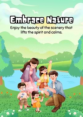 Family Enjoying Nature