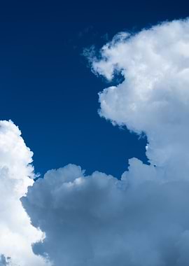 Blue Sky with Clouds