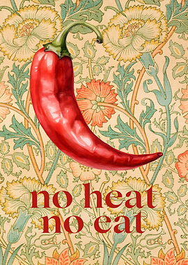 Red Chili Pepper Poster