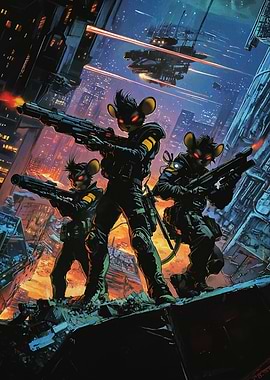 Mouse Guard: Sci-Fi Action