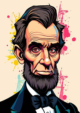 Abraham Lincoln Illustration