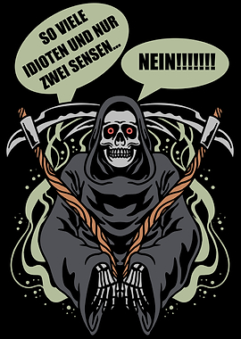 Grim Reaper with Scythes