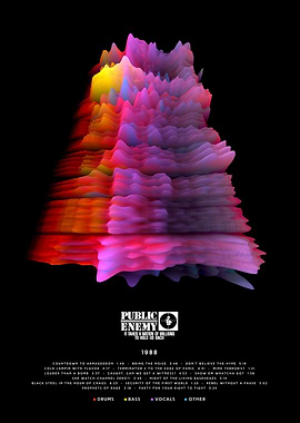 Public Enemy - It Takes a Nation of Millions to Hold Us Back (1988) - 3D