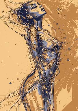 Abstract Female Figure