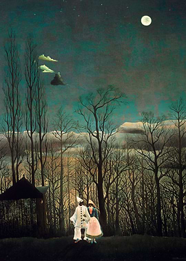 Carnival Evening - henri Rousseau