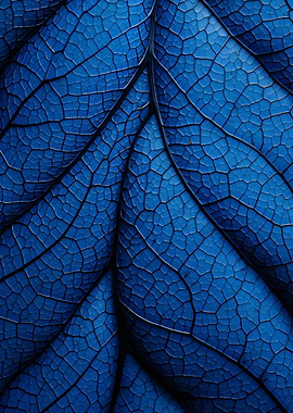 Blue Leaf Veins