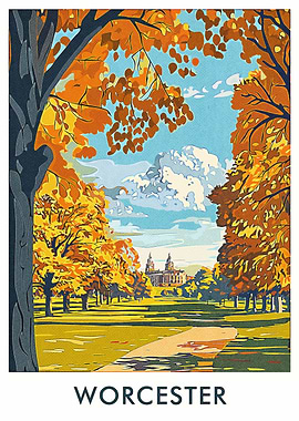 Worcester Autumn Landscape