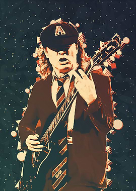 Angus Young Guitarist