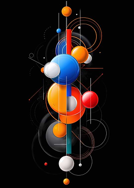 Abstract Geometric Art