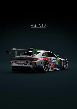 BMW M3 GT3 - Turner Motorsport 96 - Back