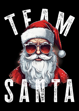 Team Santa Christmas Design