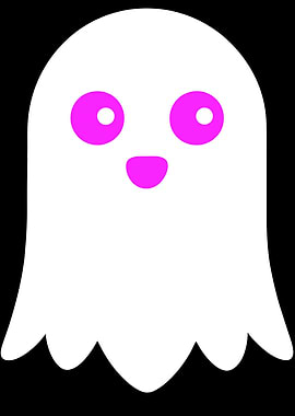 Cute Ghost Illustration