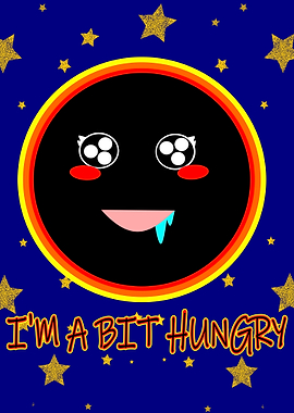Hungry Cute Black Hole