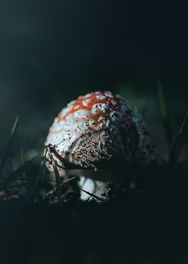 Red and White Mushroom