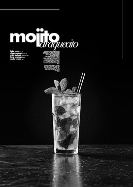 Mojito, Black and White