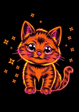 Neon Kitten