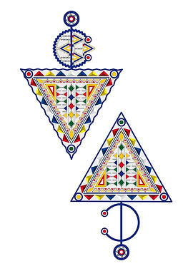 Geometric Amazigh Pattern