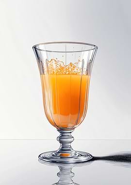 Orange Juice in Glass