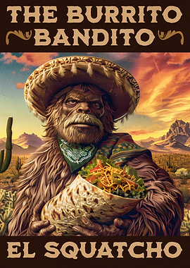 El Squatcho - The Burrito Bandito