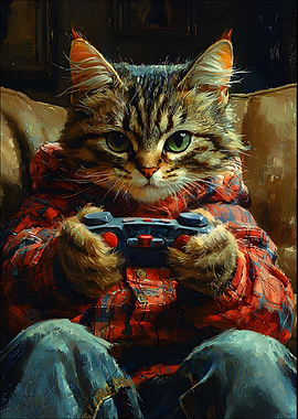 Gamer Cat