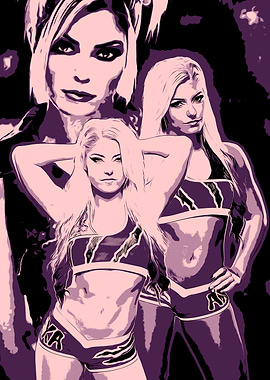 WWE Women's Wrestling Poster