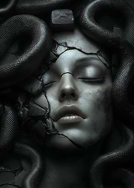 Medusa Digital Art