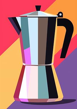 Colorful Moka Pot
